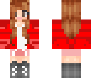 casual red cowgirl