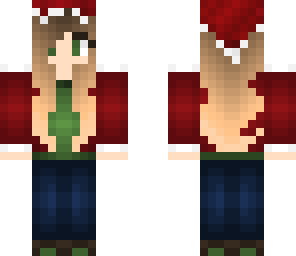winter holiday girl