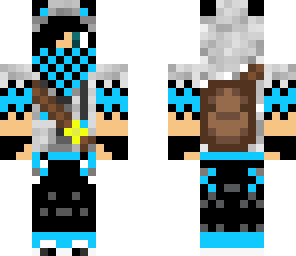 blue panda boy