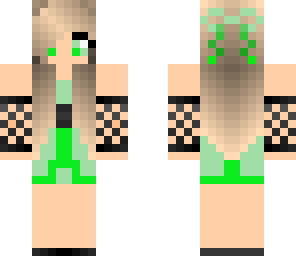 sexy green girl