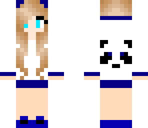 blue panda