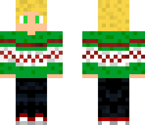 blond christmas boy