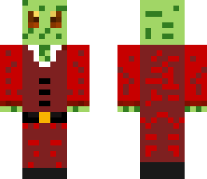 green slime santa