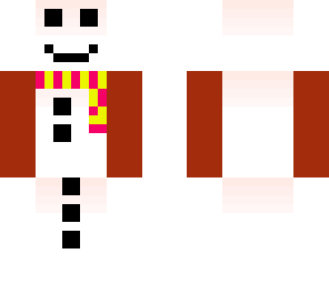 snowman with scarf