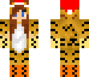 cute tiger girl