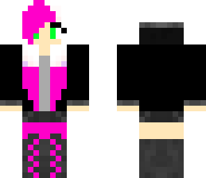pink gothic girl