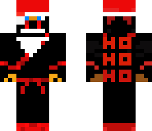 santa disguised as a ninga