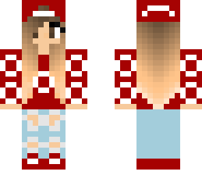 girl christmas skin by hallie