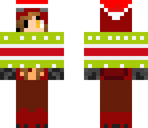 finished christmas foxy girl