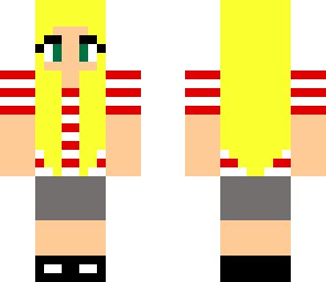 red and white stripped shirt on girl