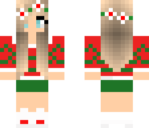 finished christmasss girl