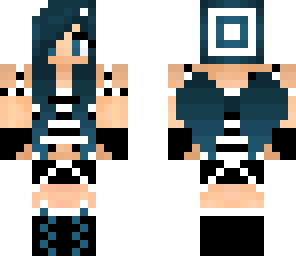 turquoise winged girl