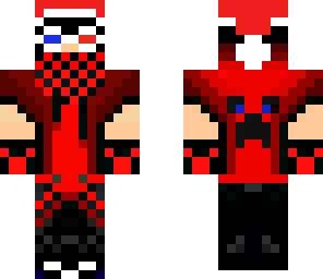 santa creeper 3d skin