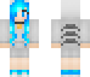 blue cat girl edit fixed
