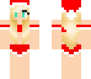 christmas bikini girl