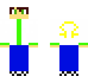 omega symbol boy