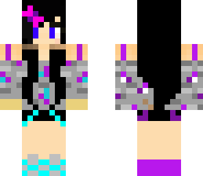 purple girl