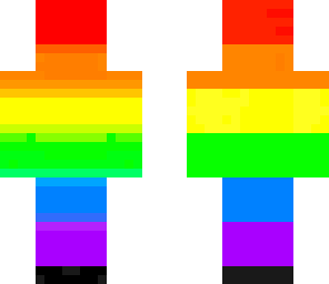 rainbow guy with pink headphones