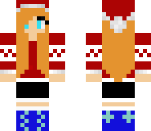 cute santa girl