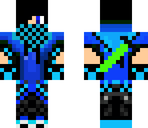 blue fighter