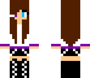 purple grape girl