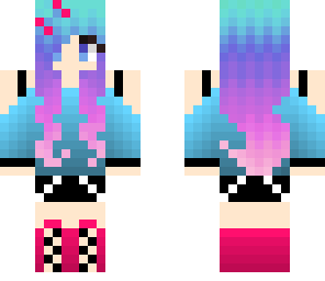 rainbow girl