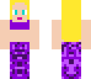 purple mermaid