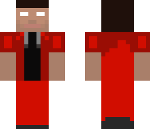 herobrine with red shirt nd ****