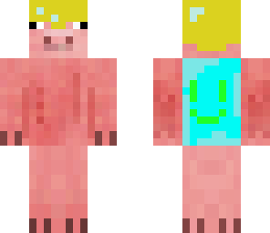 butter pig with cape