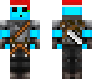 festive blue blob