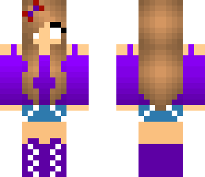 purple girl