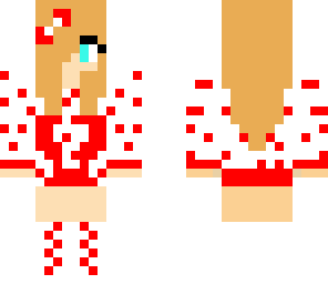 golden cake girl