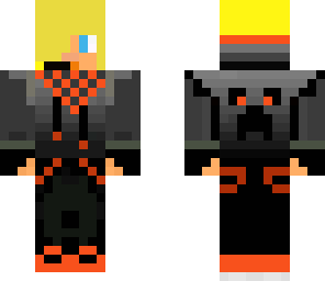 fixed orange creeper jacket  blonde boy