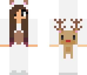 raindeer back onesie edit