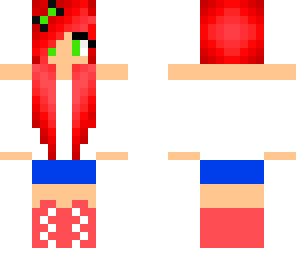 cute red girl