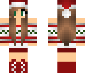 festive holiday girl