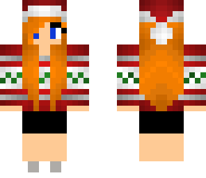 red head christmas sweater