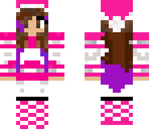 pink winter girl by randomgirl1