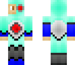 blue robot dude