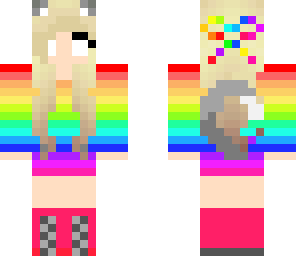 cute herobrine girl