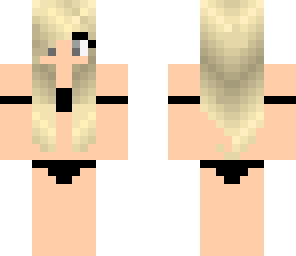 blonde bikini girl