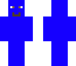 blue man