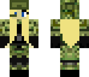 cute soldier girl