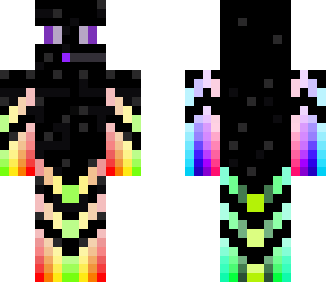 rainbow enderman skin