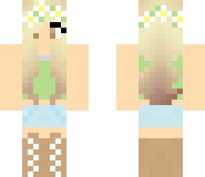spring flower girl