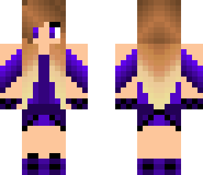 purple girl punk