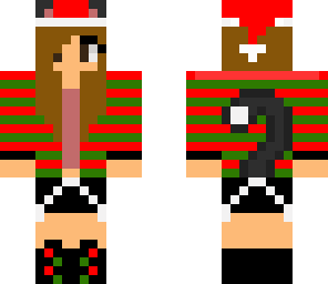 revised x-mas goldfishygirl