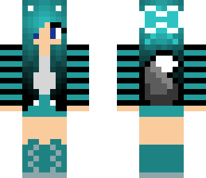 turquoise fox cat thing