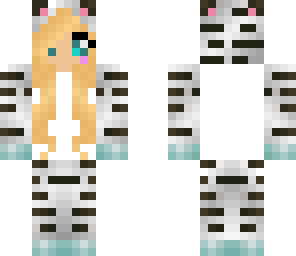transparent tiger girl
