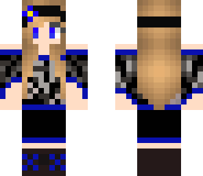 rocker chick blue